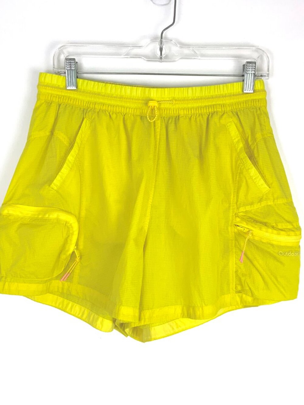 Outdoor Voices Yellow Windbreaker 3" Shorts Sz M - Picture 2 of 16